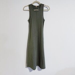 Lunya - Dark Green Midi Dress